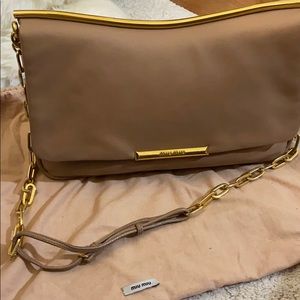 Miumiu double zip bag